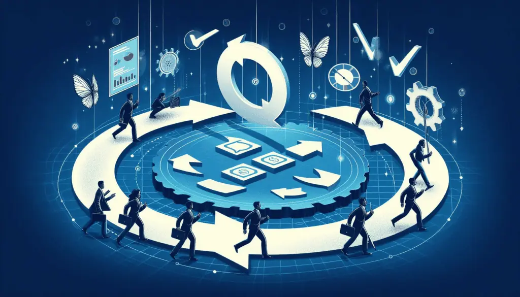 Describing process where employees are happy during change management process